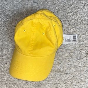 Yellow Urban Outfitters Dad Baseball Hat/Cap